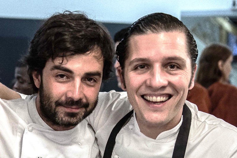 Los chefs Javier Muñoz y Enrique Valentí